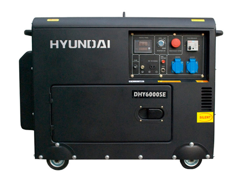 Обзор на дизельный генератор Hyundai